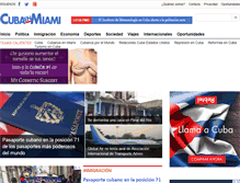 Tablet Screenshot of cubaenmiami.com